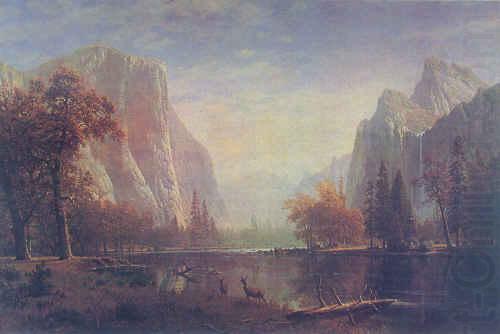 Albert Bierstadt Lake in the Yosemite Valley china oil painting image